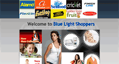 Desktop Screenshot of bluelightshoppers.com